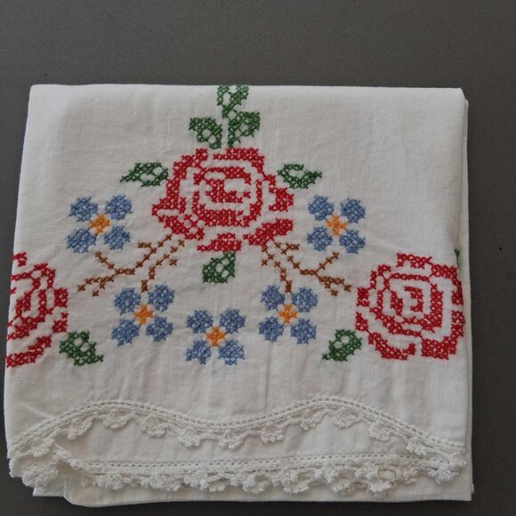 EMBROIDERED PILLOW CASES-SET OF 2 - Picture 5 of 5